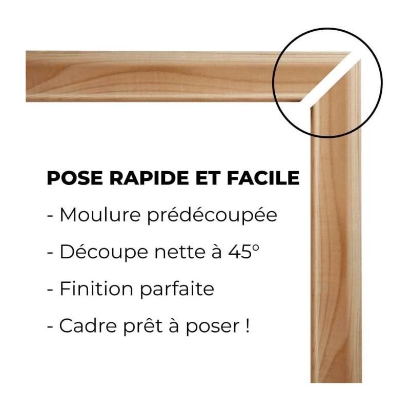 Kit moulure de soubassement 4m - NORDLINGER PRO - Moulure murale