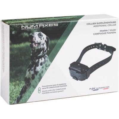 Collier anti-fugue NUM'AXES CANIFUGUE FUG1034 - Noir - Pack efficace