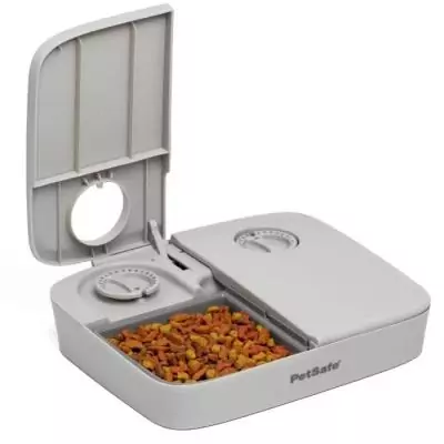 Distributeur automatique 2 repas PETSAFE - Sans BPA - 300g