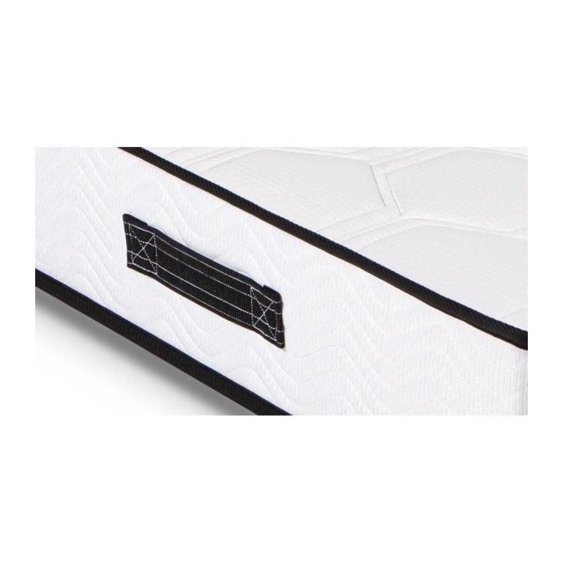 Ensemble sommier et matelas 140x190 cm ferme - 798 Ressorts ensachés et mémoire de forme