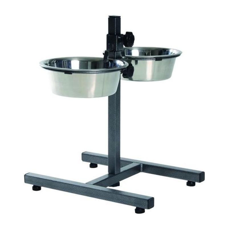 Support de bol réglable pour chiens TRIXIE 3,6 L - Pratique et ajustable