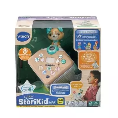 StoriKid Max: Mon conteur d'histoires VTECH - Jouet en bois FSC