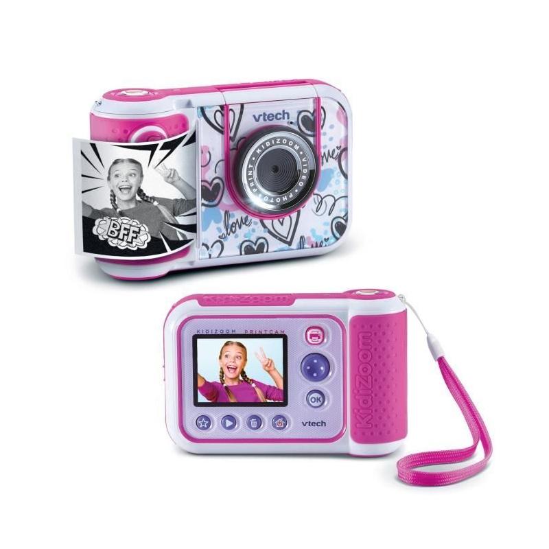 VTECH KIDIZOOM PRINT CAM (ROSE) - Appareil photo enfant compact