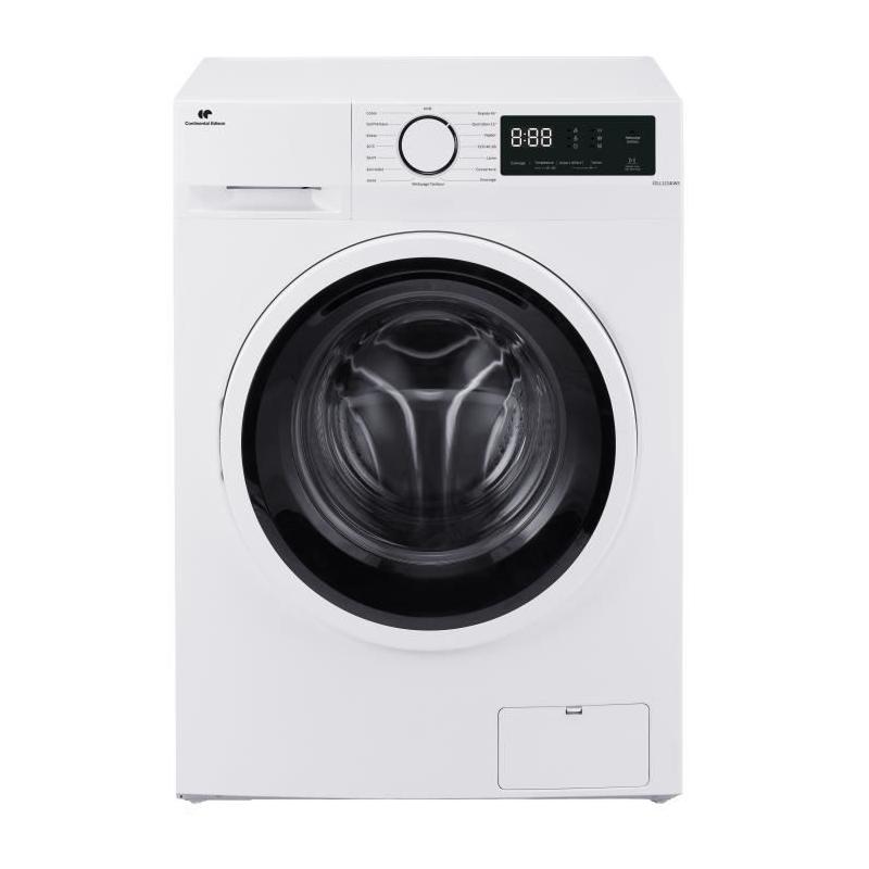 Lave-linge hublot Continental Edison 12kg - Classe A