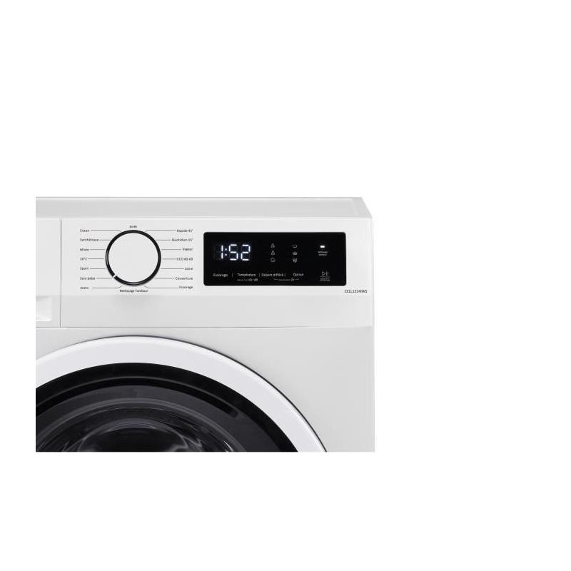 Lave-linge hublot Continental Edison 12kg - Classe A