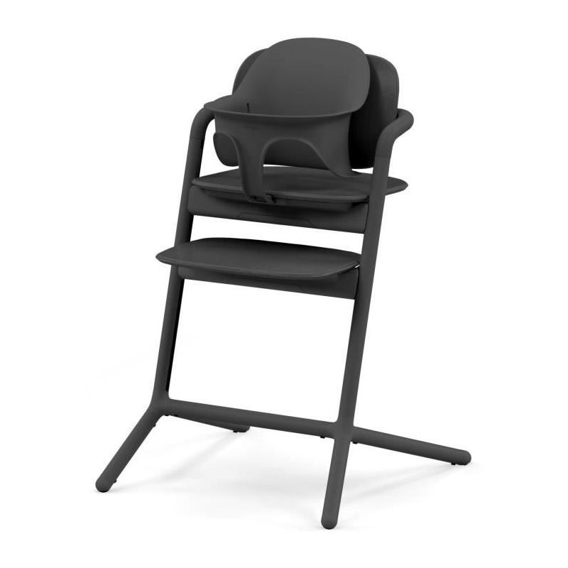 Chaise haute évolutive CYBEX LEMO 2 - Pack 3 en 1 - Noir