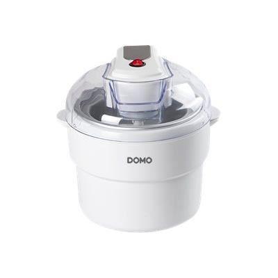 Sorbetière compacte DOMO - 1L blanc - 12W