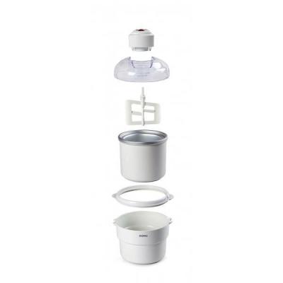 Sorbetière compacte DOMO - 1L blanc - 12W