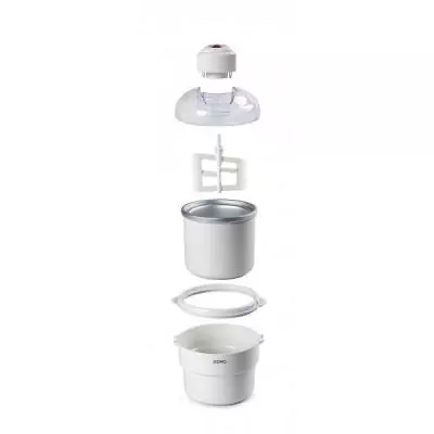 Sorbetière compacte DOMO - 1L blanc - 12W