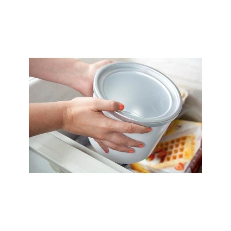 Sorbetière compacte DOMO - 1L blanc - 12W