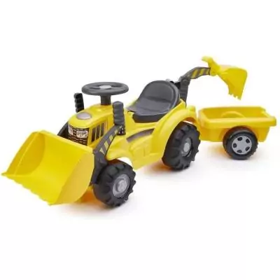 Porteur travaux publics jaune ECOIFFIER - 498 - Pour jouer dès 12 mois