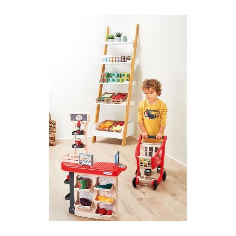 Kit de caisse + chariot - Pour un vrai magasin - ECOIFFIER