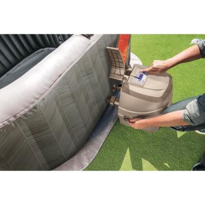 Spa gonflable INTEX Chevron 6 places 196x196x71 cm