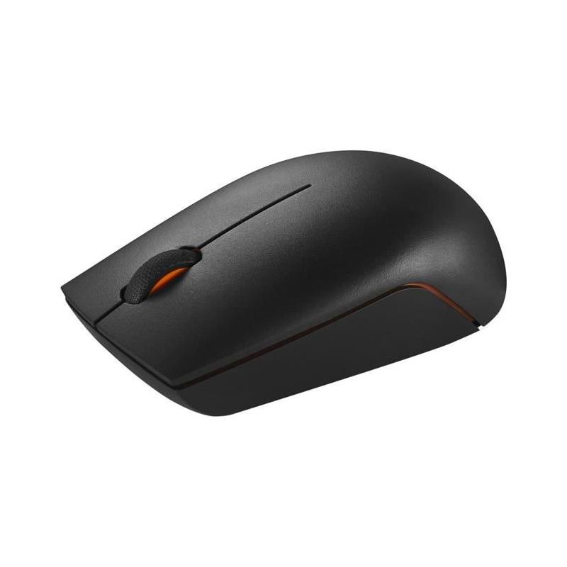 Souris sans Fil Lenovo 300 Noir - Compacte et Ergonomique