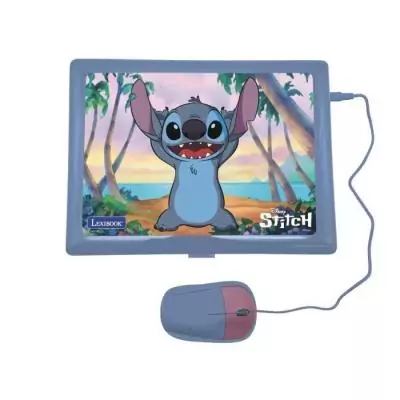 Ordinateur éducatif bilingue STITCH - 124 activités (Fr-Ang)