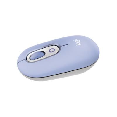 Souris sans fil Logitech Pop Mouse - Lilas - Compacte et colorée