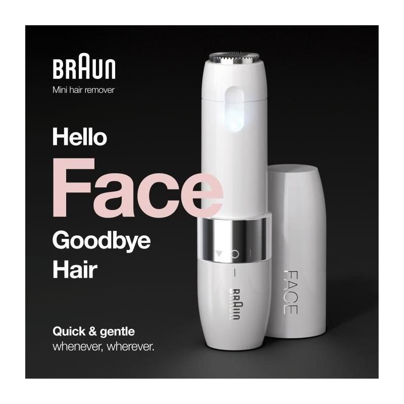 Rasoir Visage électrique pour femme Braun Face Mini FS1000 - Blanc