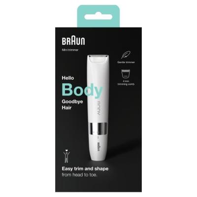Tondeuse bikini Braun BS1000 - Coupe parfaite en toute simplicité