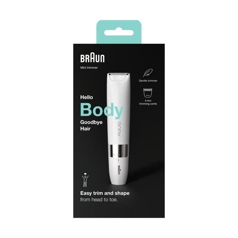 Tondeuse bikini Braun BS1000 - Coupe parfaite en toute simplicité