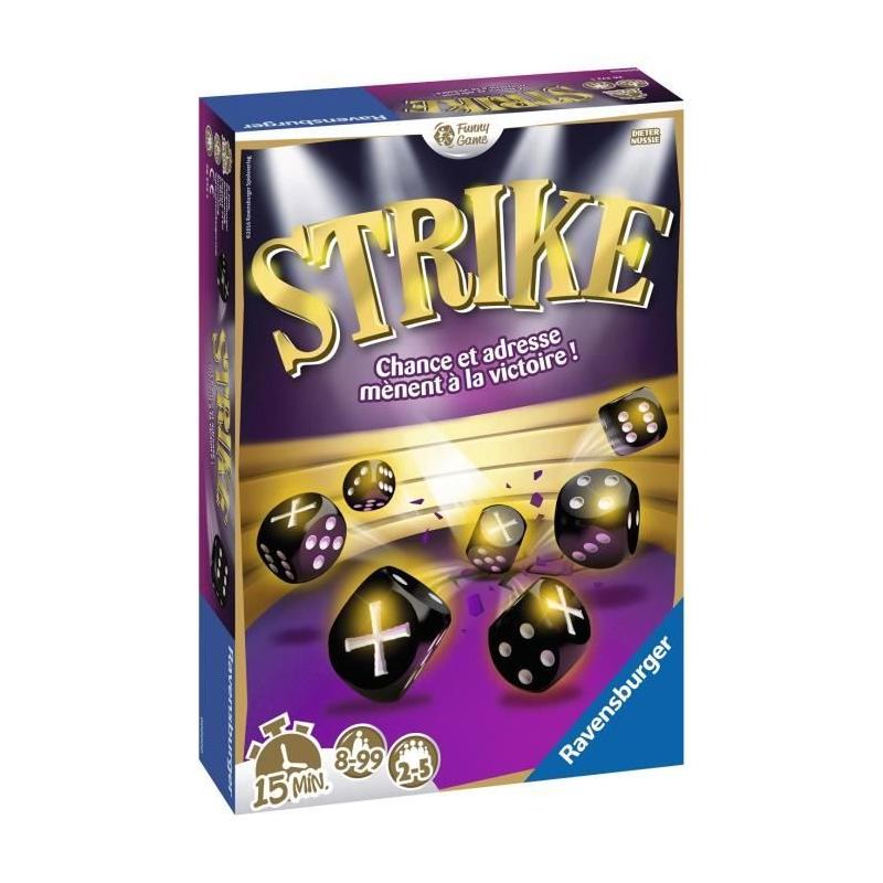 Jeu d'ambiance Strike - Ravensburger: Jeu de dés fun et responsable