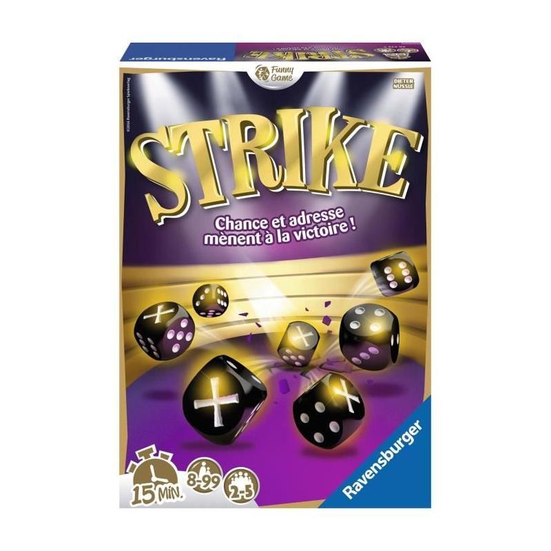 Jeu d'ambiance Strike - Ravensburger: Jeu de dés fun et responsable