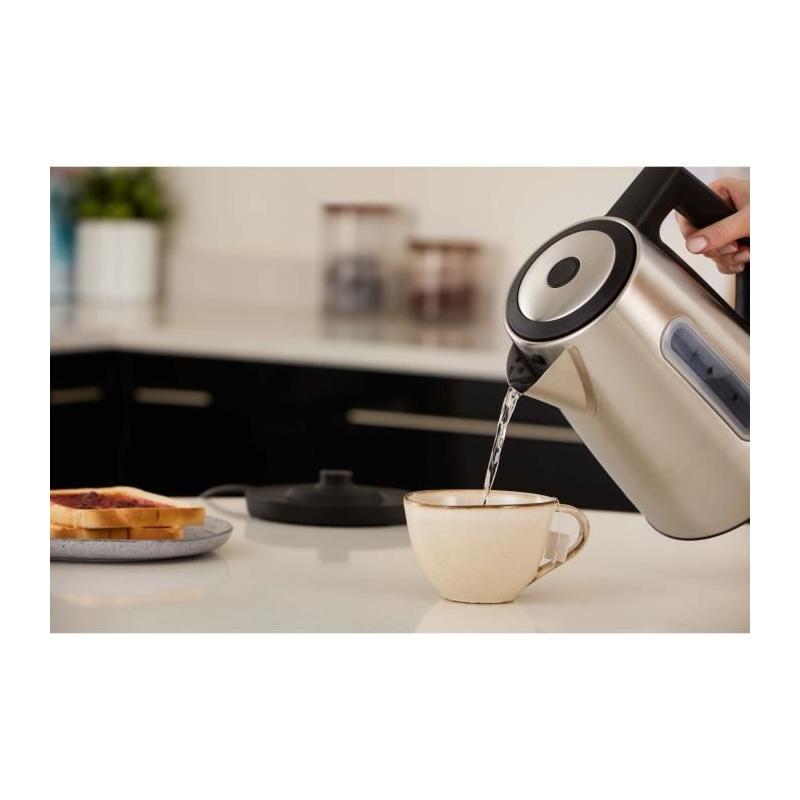 Bouilloire électrique RUSSELL HOBBS HEATON 2400W 1,7L Inox