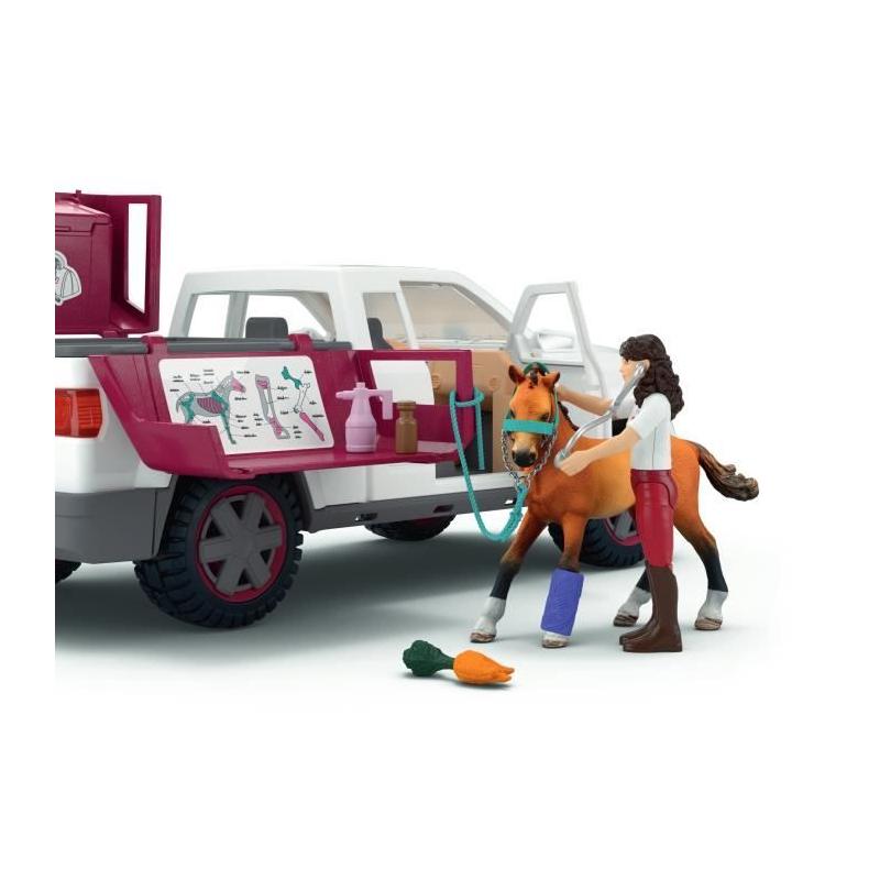 Coffret Vétérinaire mobile avec remorque SCHLEICH 42704 - Horse Club