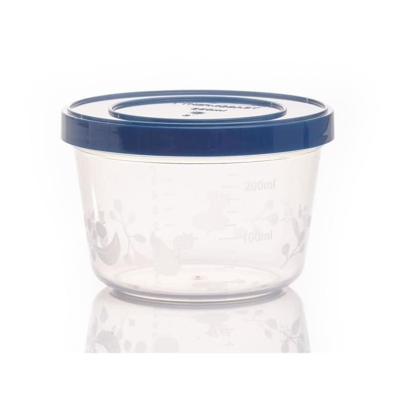 Lot de 5 boîtes de conservation 250ml pour repas bébé