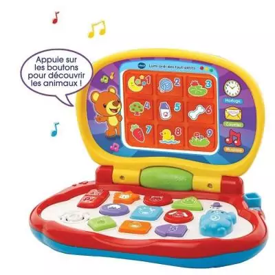 VTECH BABY - Lumi Ordi des Tout-Petits - Jouet Multicolore