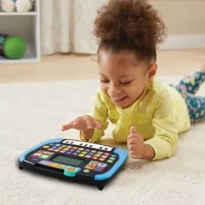 Tablette éducative VTECH P'tit Genius Magic Light - Noir/Bleu