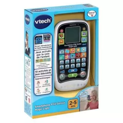 Téléphone Jouet Enfant Vtech P'tit Genius Magic Light