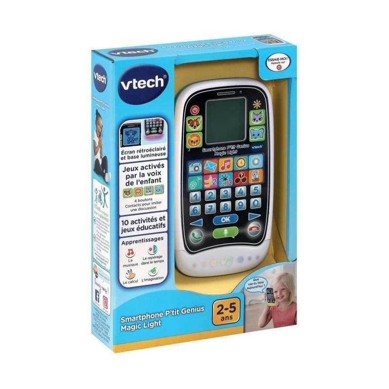 Téléphone Jouet Enfant Vtech P'tit Genius Magic Light
