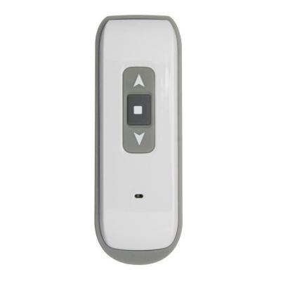 Volet roulant PVC Blanc H155 x L120 cm - Manoeuvre électrique radio