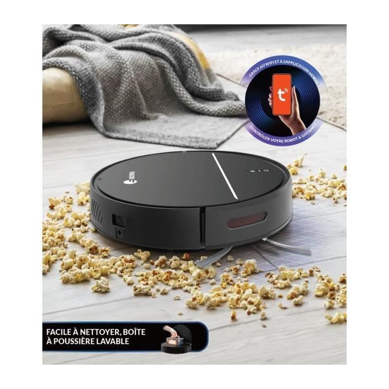 Aspirateur Robot FAGOR FGR200 - Connecté 3 en 1 - 80 min - 12 W - 600 ml