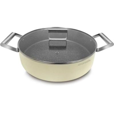 Faitout Arthur Martin AM1102 - Aluminium Forgé 28 cm - Induction + four