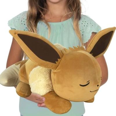 Peluche BANDAI Evoli (Eevee) 40cm - Douce et câline - Multicolore