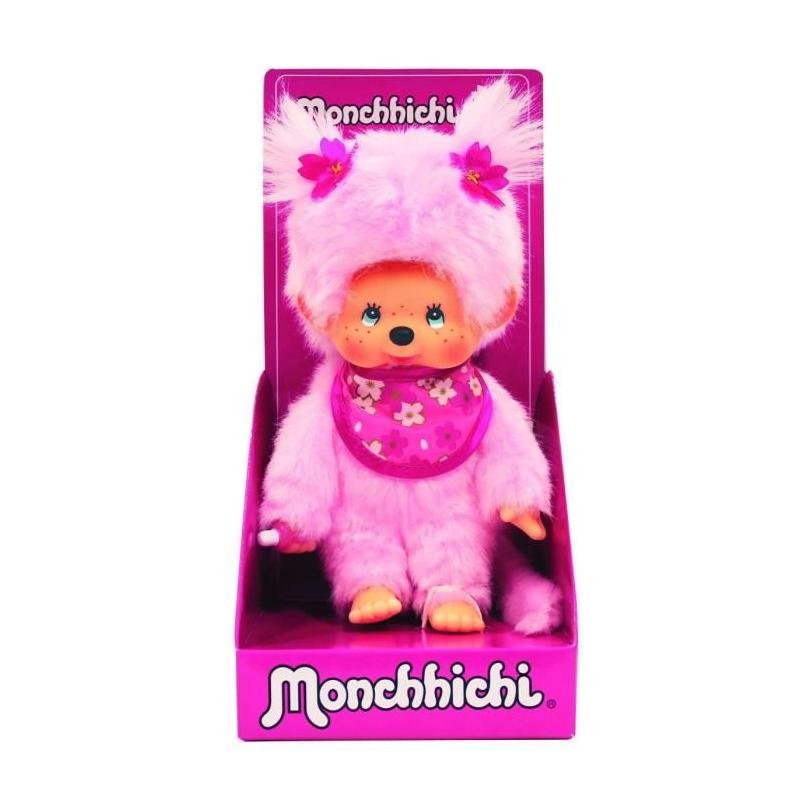 MONCHHICHI Peluche Pinky - 10x26x32 cm, Peluche