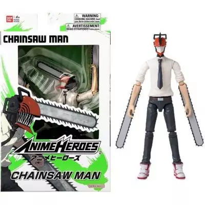 Figurine Anime Heroes 17 cm - Chainsaw Man - Version Miniature