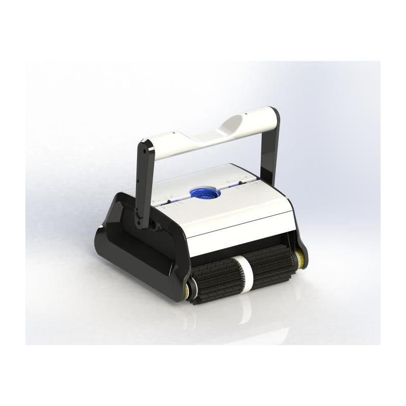 Robot piscine Robopool - Clean Pool autonome - Blanc (67x48x31 cm)