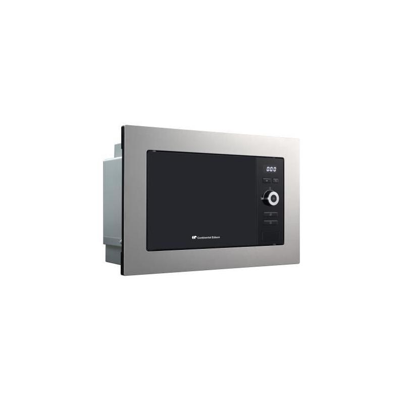 Four micro-ondes encastrable 20L Noir/Inox - CONTINENTAL EDISON