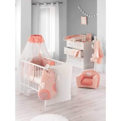 Matelas à langer Lapinou - Rose - 50 x 75 cm