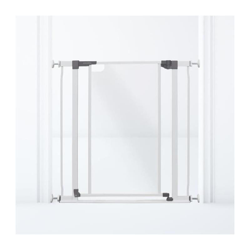 Barrière de sécurité transparente DREAMBABY - Maintien ouvert - Bas anti-chute