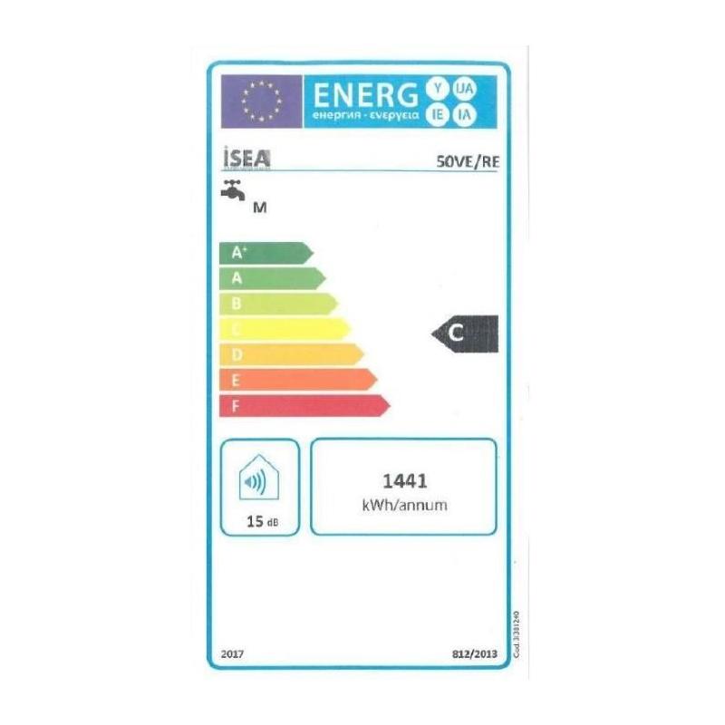 Chauffe Eau Electrique Horizontal Swing ISEA - 50L - IS EYEWEAR