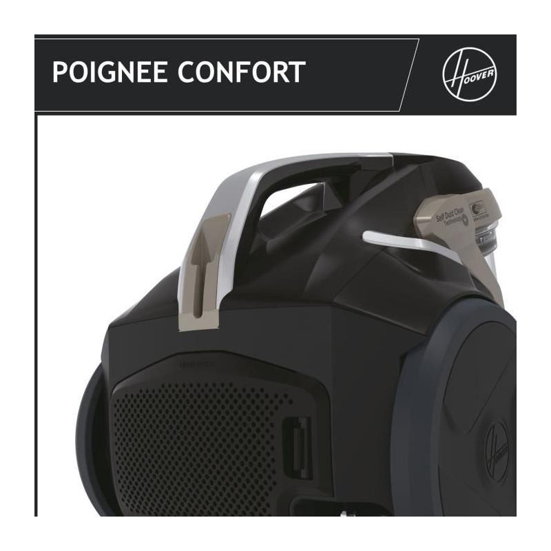 Aspirateur sans sac HOOVER HP720PET - Puissance 850W - Spécial parquet et animaux