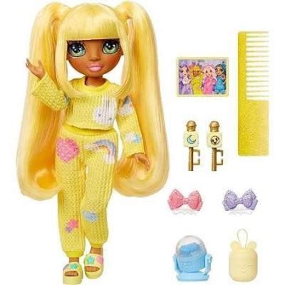 Pyjama Party Sunny : Poupée articulée 22 cm avec accessoires