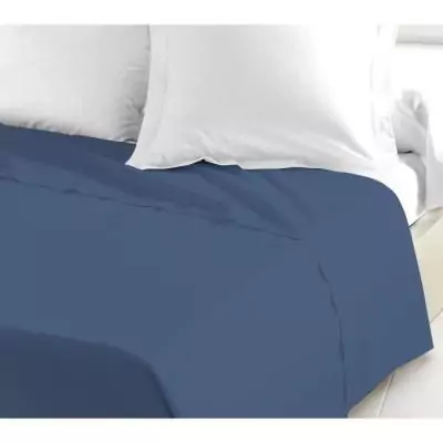 Drap Plat LOVELY HOME - 240x300 cm - Bleu