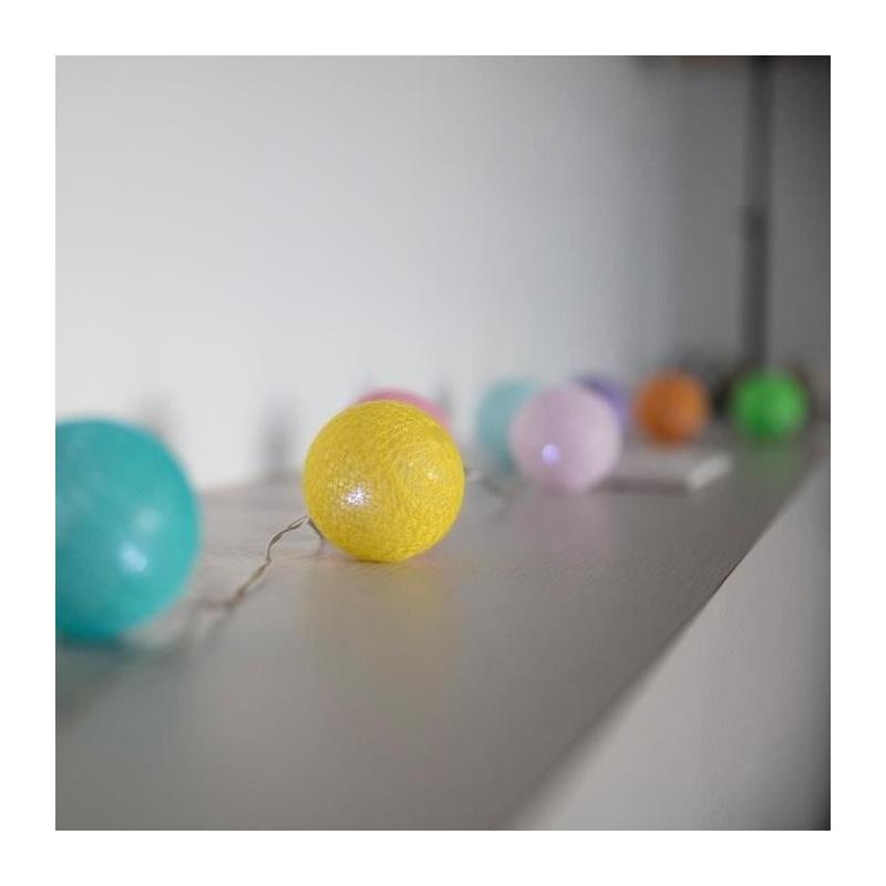Guirlande lumineuse solaire MIMY COLORS SOLAR - Illuminez votre kiosque en toute élégance