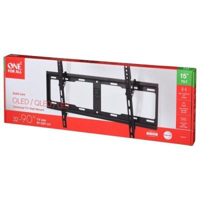 Support mural inclinable pour écran de 81 à 229 cm - Poids max : 100kg