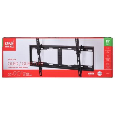 Support mural inclinable pour écran de 81 à 229 cm - Poids max : 100kg