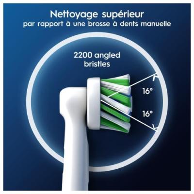 BROSSETTES Oral-B Pro Cross Action, Pack De 3 - Dimensions: 22x7x2 cm